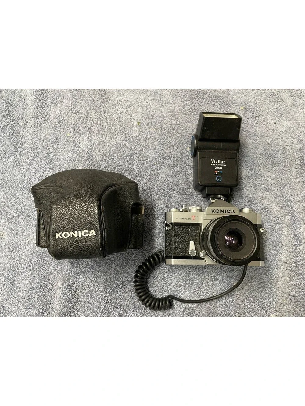 Konica Autoreflex T Film Camera Mechanical Works